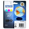 Epson oryginalny ink / tusz C13T26704010, 267, color, 6,7ml